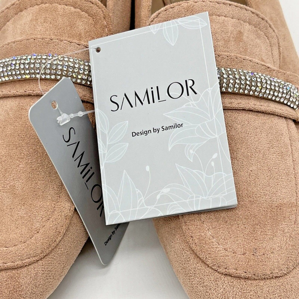Samilor Elegant Flats Size 7 Pink Shoes Round Toe Shoes Comfortable Slip on NWT - Picture 10 of 12